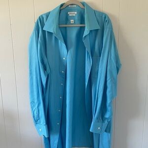 Van Heusen Turquoise Dress Shirt